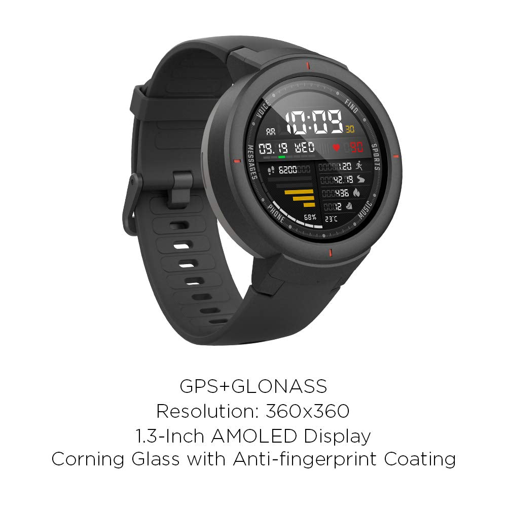 amazfit verge ip69 smart watch