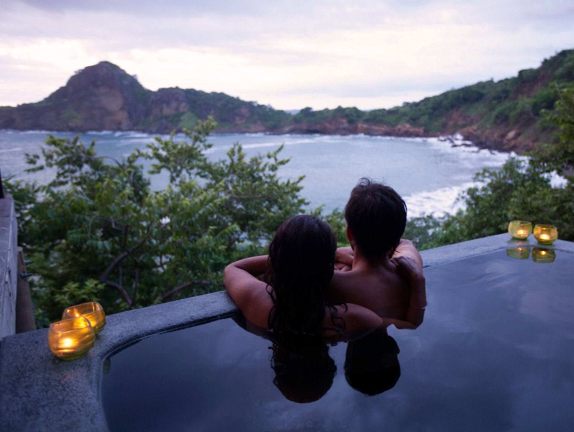 Aqua Wellness Resort private plunge pool Nicaragua honeymoon