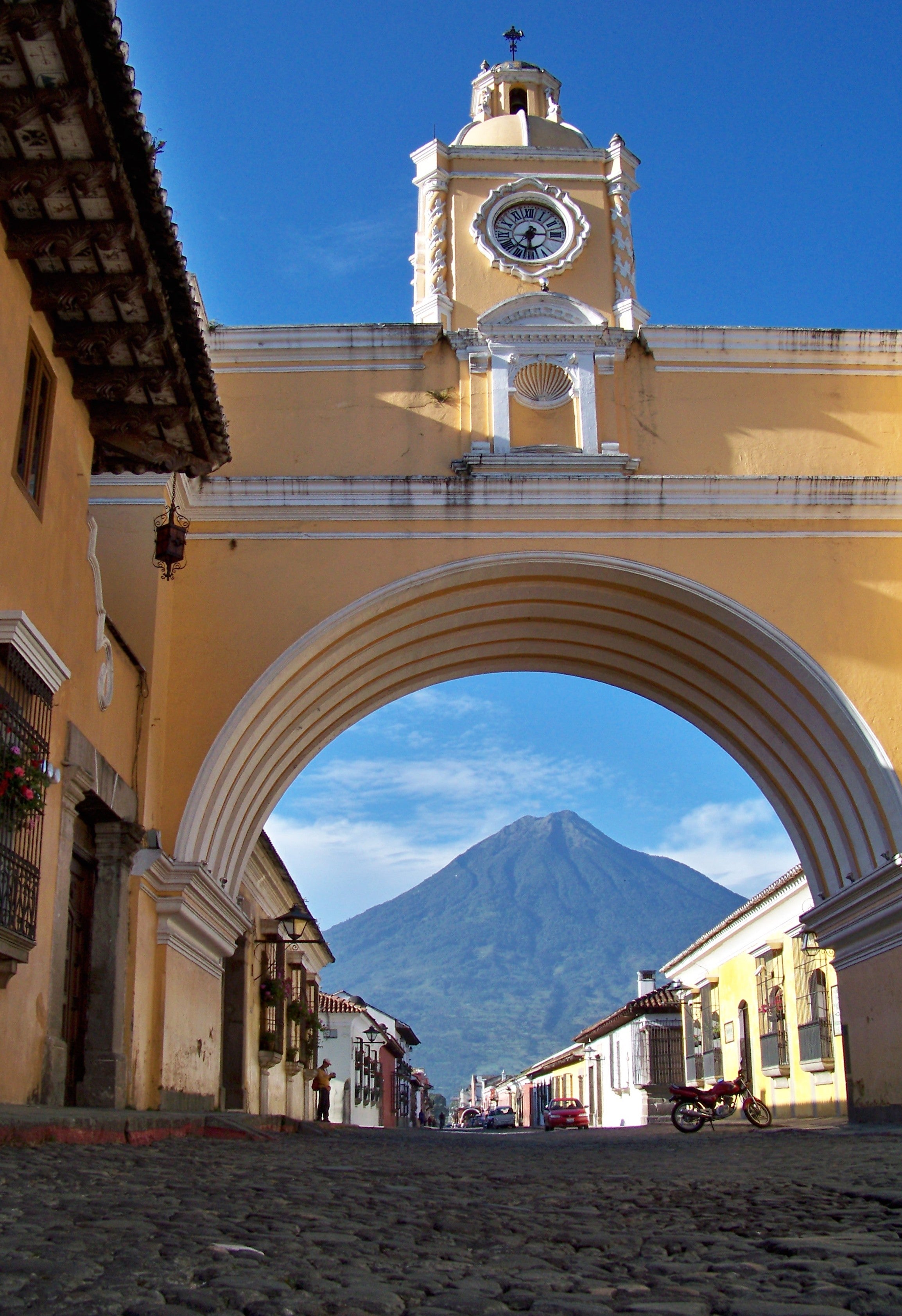 Antigua, Guatemala colonial street