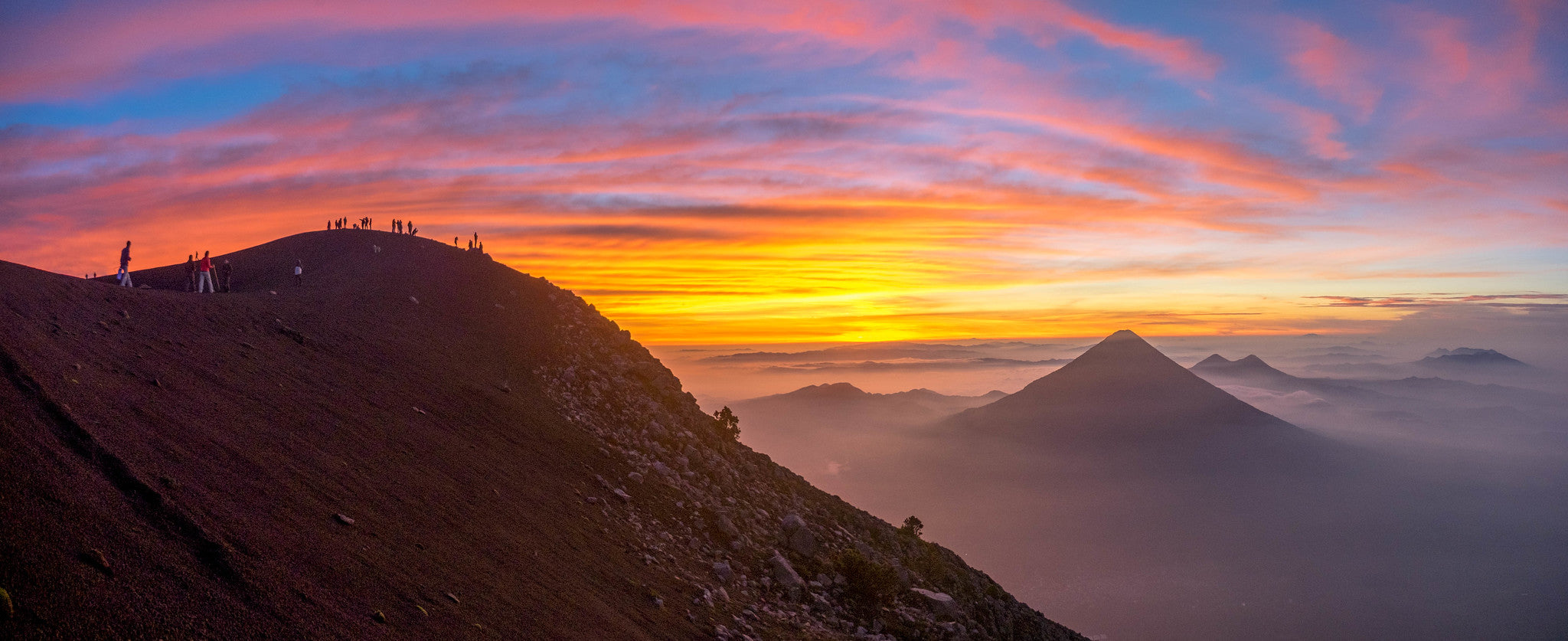 Acatenango volcano, Guatemala