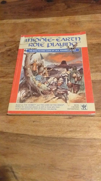 MERP Core Rulebook Middle Earth Role Playing 1st Ed Tolkien I.C.E.