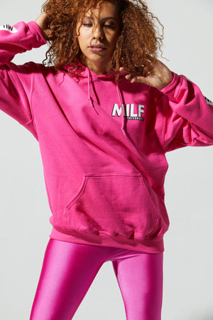 hyper pink hoodies