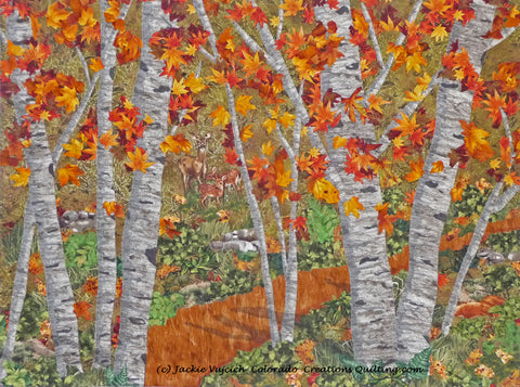 Among the Trees by Jackie Vujcich available at Colorado Creations Quilting