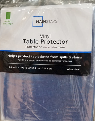 Vinyl table protector