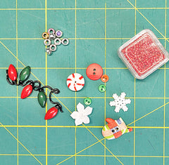 embellishment buttons and beads