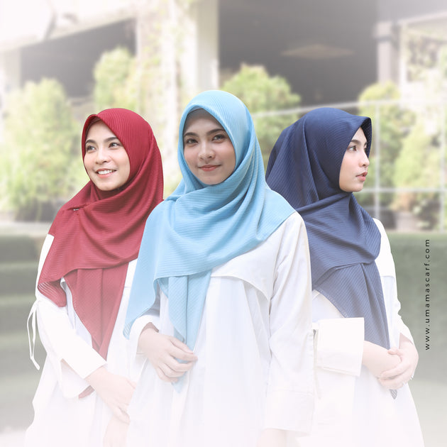 Hijab Cantik Polos Umama Scarf