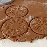 stamped gingerbread cookies unbaked