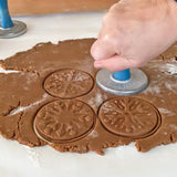 stamping gingerbread