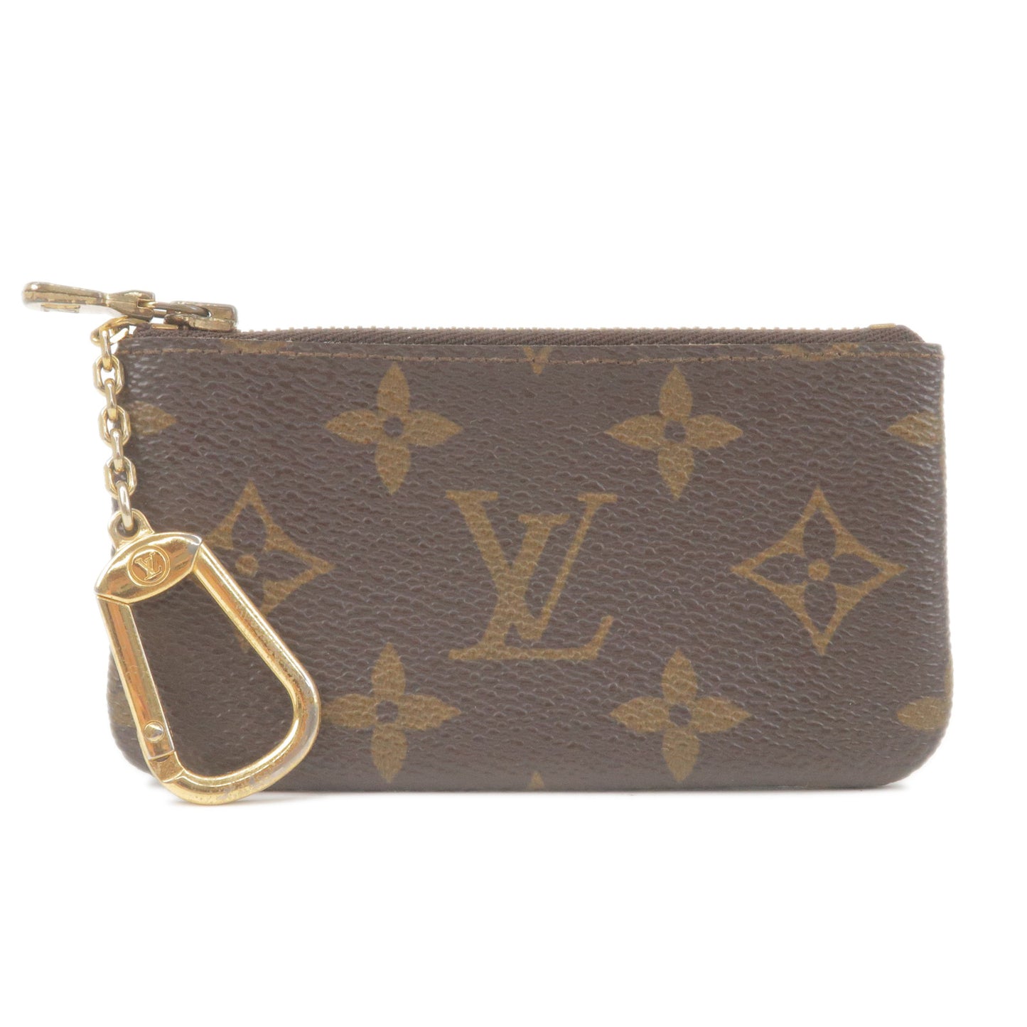 Louis Vuitton Monogram Canvas Pochette Cles Key and Change Holder