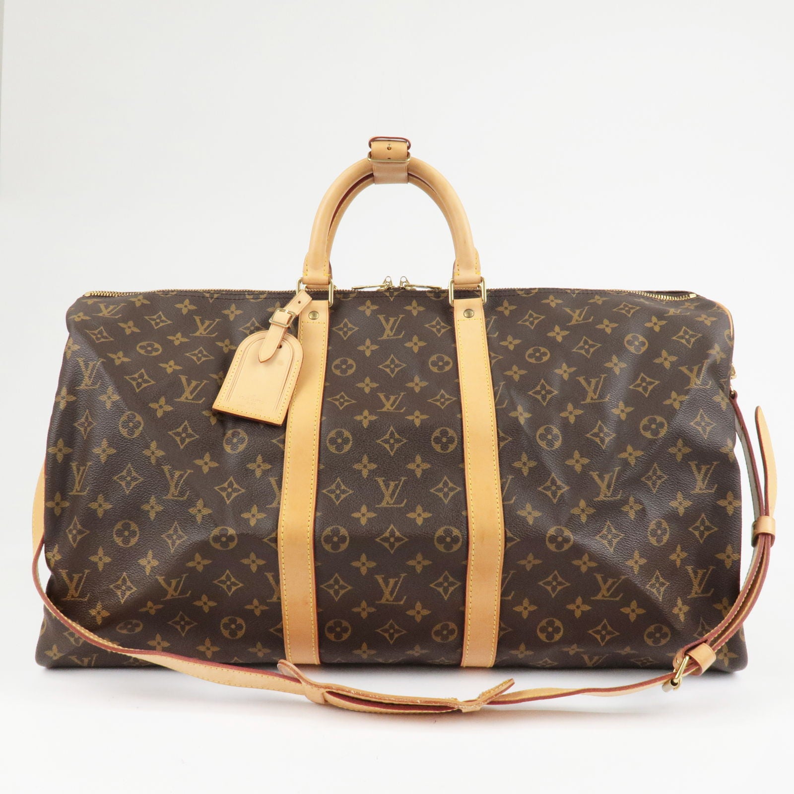 Louis Vuitton Keepall Bandouliere Bag Limited Edition Patchwork Monogram  Canvas With Epi Leather 50 Auction