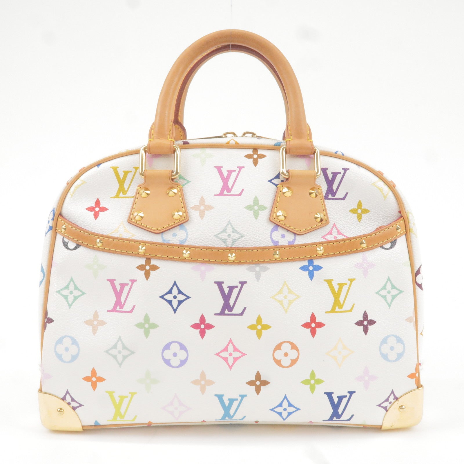 Louis Vuitton Trouville Handbag Monogram Multicolor Multicolor
