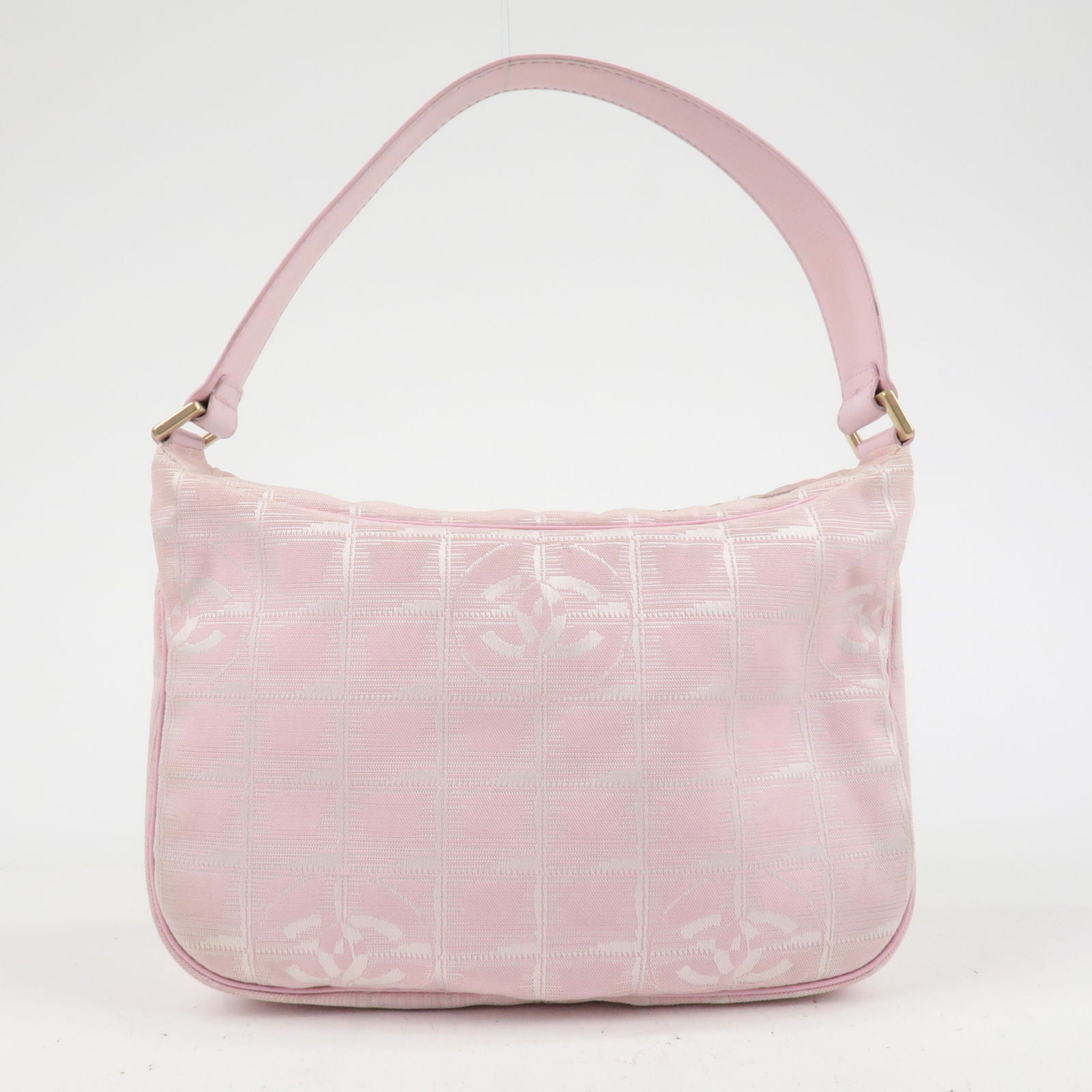 Pre-owned Chanel 1995 Diamond-quilted Cc Heart Handbag In Pink