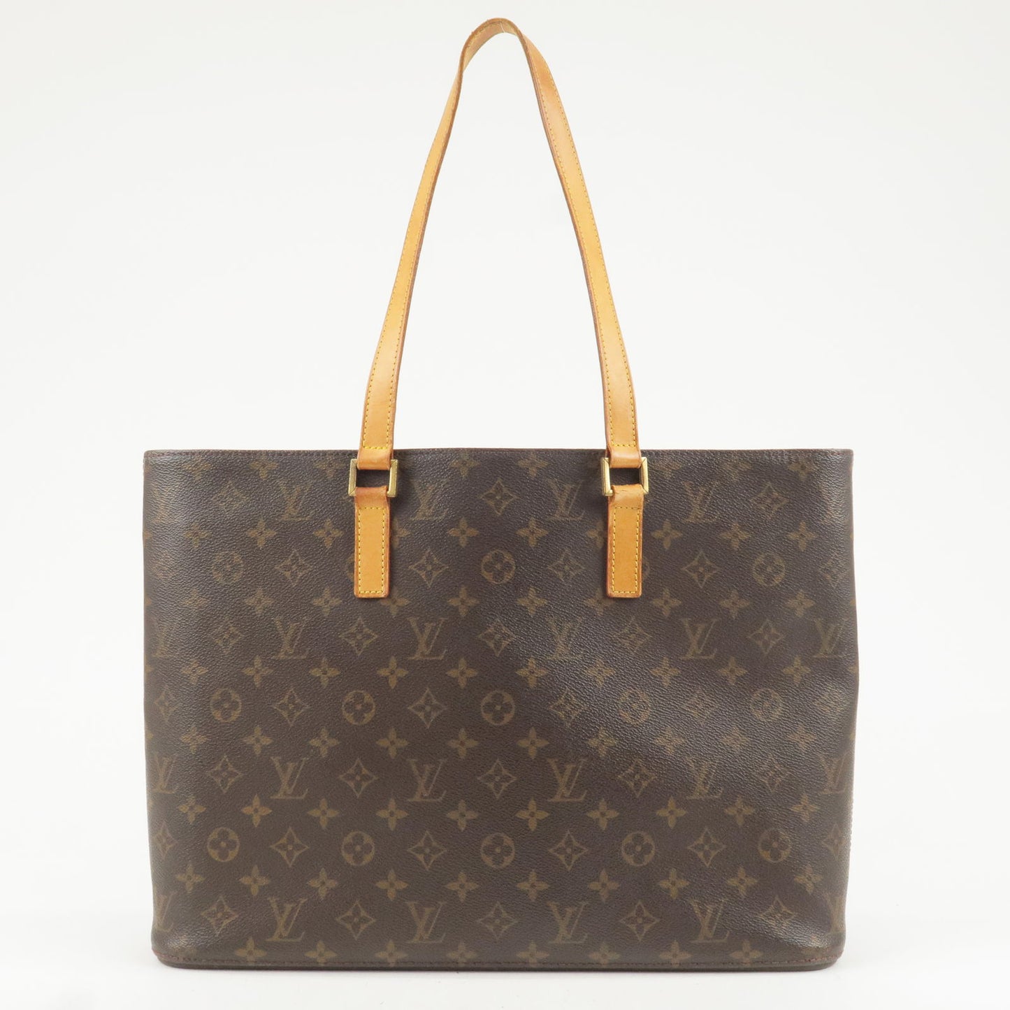 LOUIS VUITTON Tote Bag M51155 Brown Monogram Luco from japan used