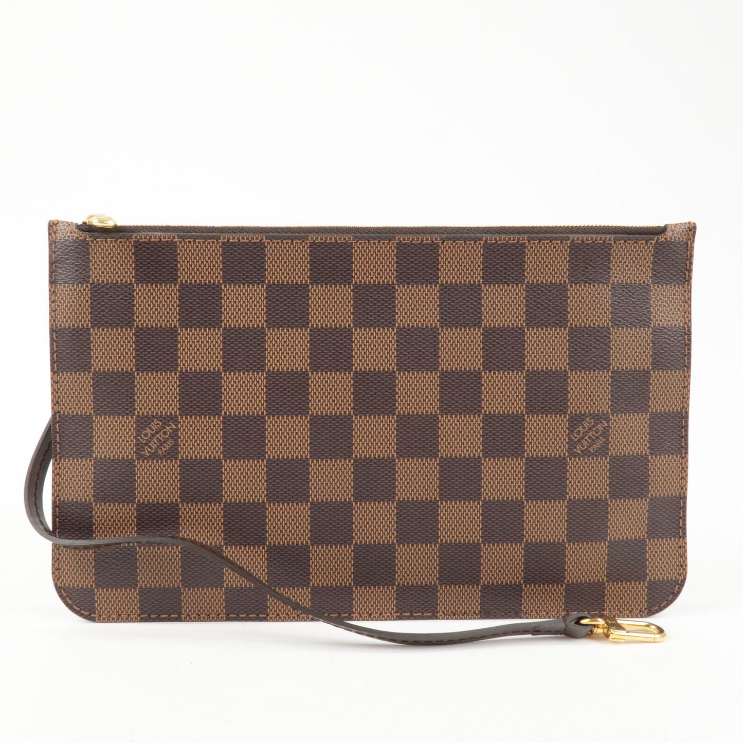 Louis Vuitton Neverfull Damier Ebene Pochette Pouch