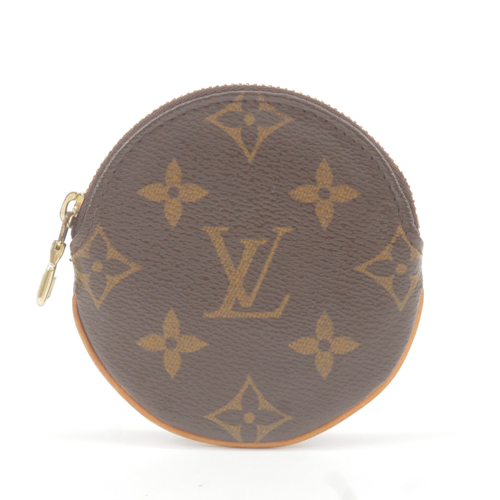 Louis Vuitton Preloved Damier Monnaie Plat Coin Purse Wallet