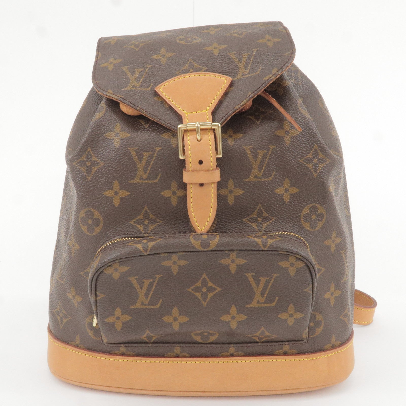 Louis Vuitton Montsouris Pm Backpack Brown Canvas/Leather Monogram. Largest  back