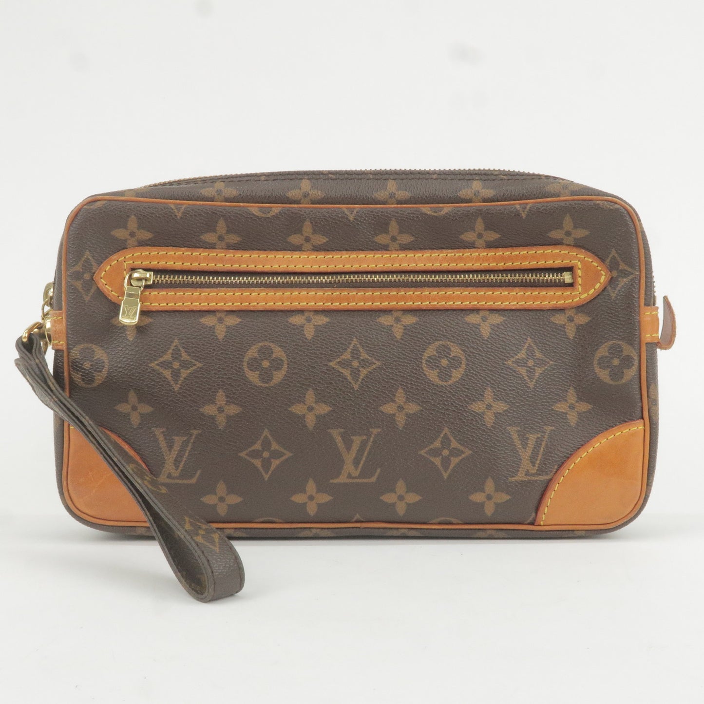 Louis Vuitton Vintage Monogram Canvas Marly Dragonne GM Clutch