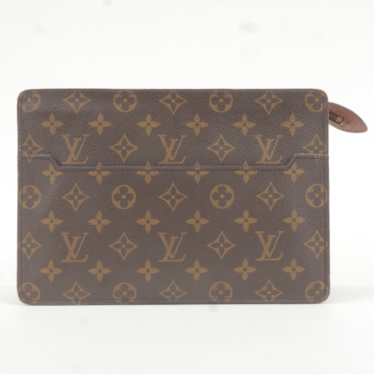 Louis Vuitton Special Limited Monogram Rose Painted Pochette Clutch  Shoulder Bag