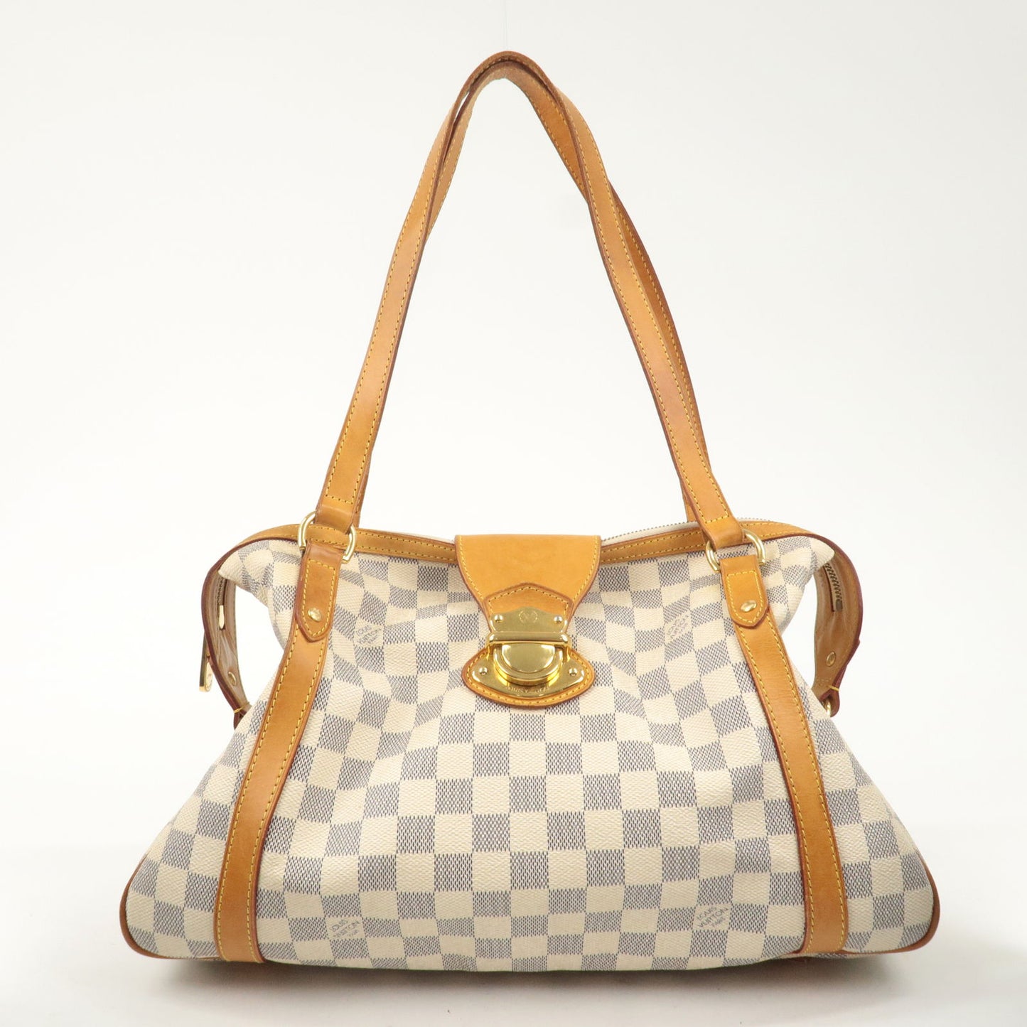 Louis Vuitton Stresa Damier Azur PM All items are authentic and we are not  affiliated with any brands we sell