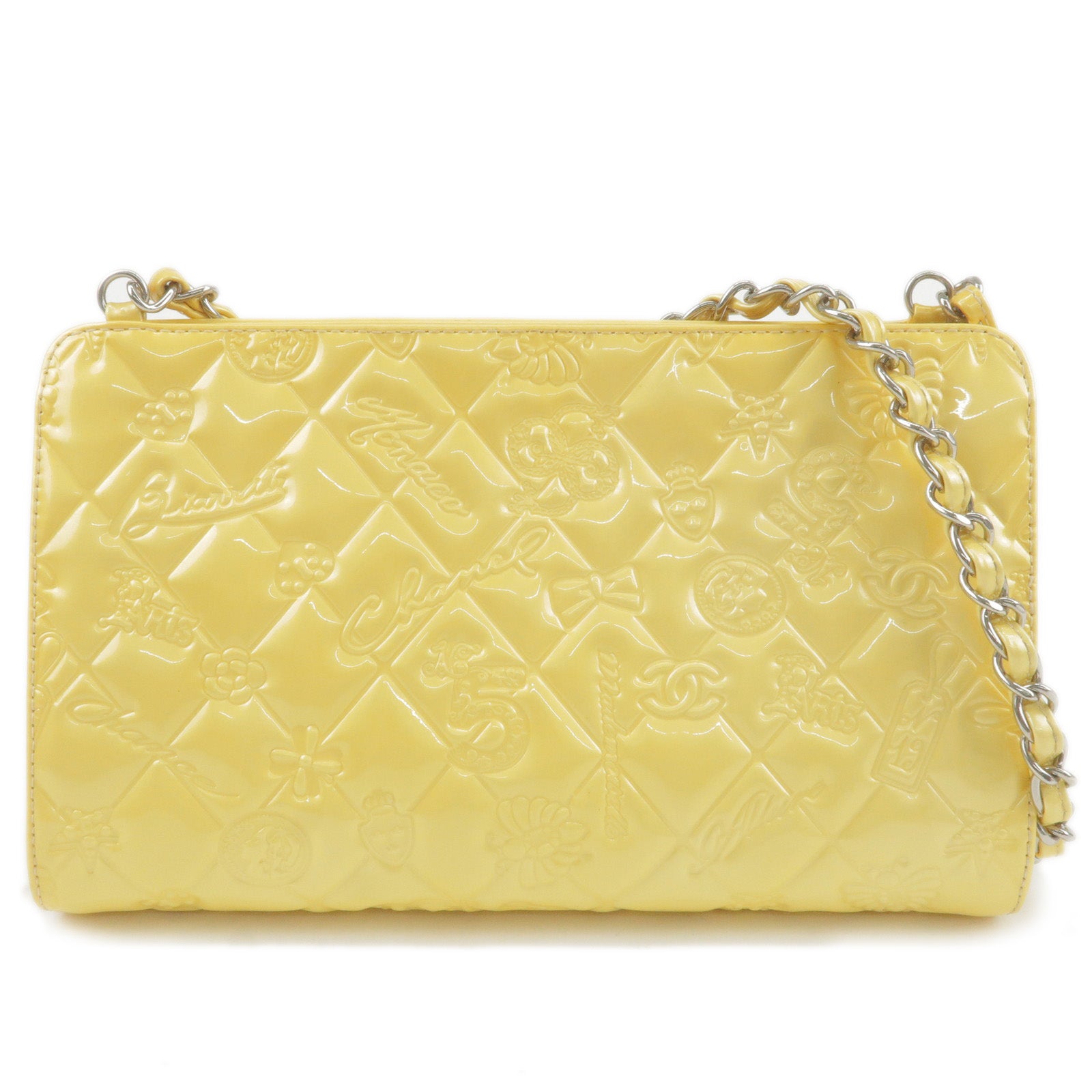 Chain - Shoulder - Yellow - ep_vintage luxury Store - Chanel le