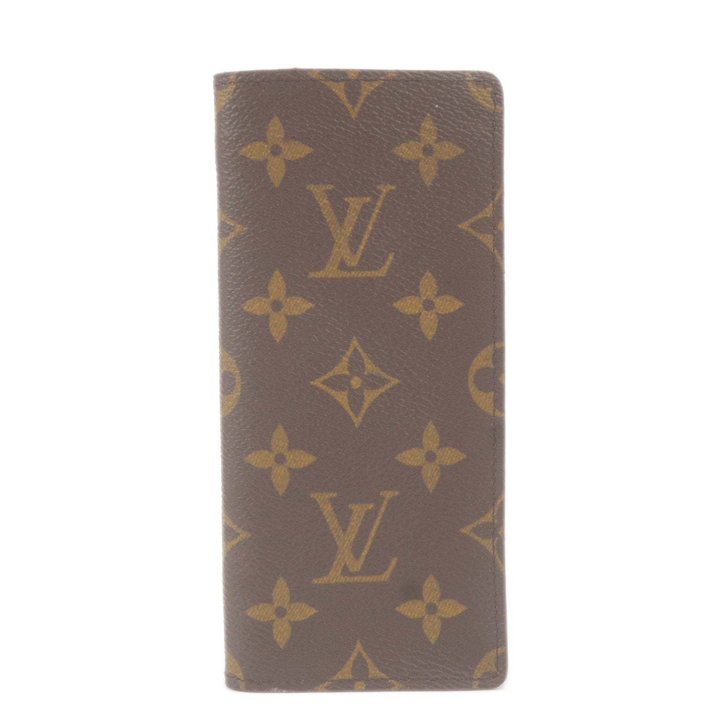 Louis Vuitton // Brown Canvas Etui a Lunettes Sunglasses Case