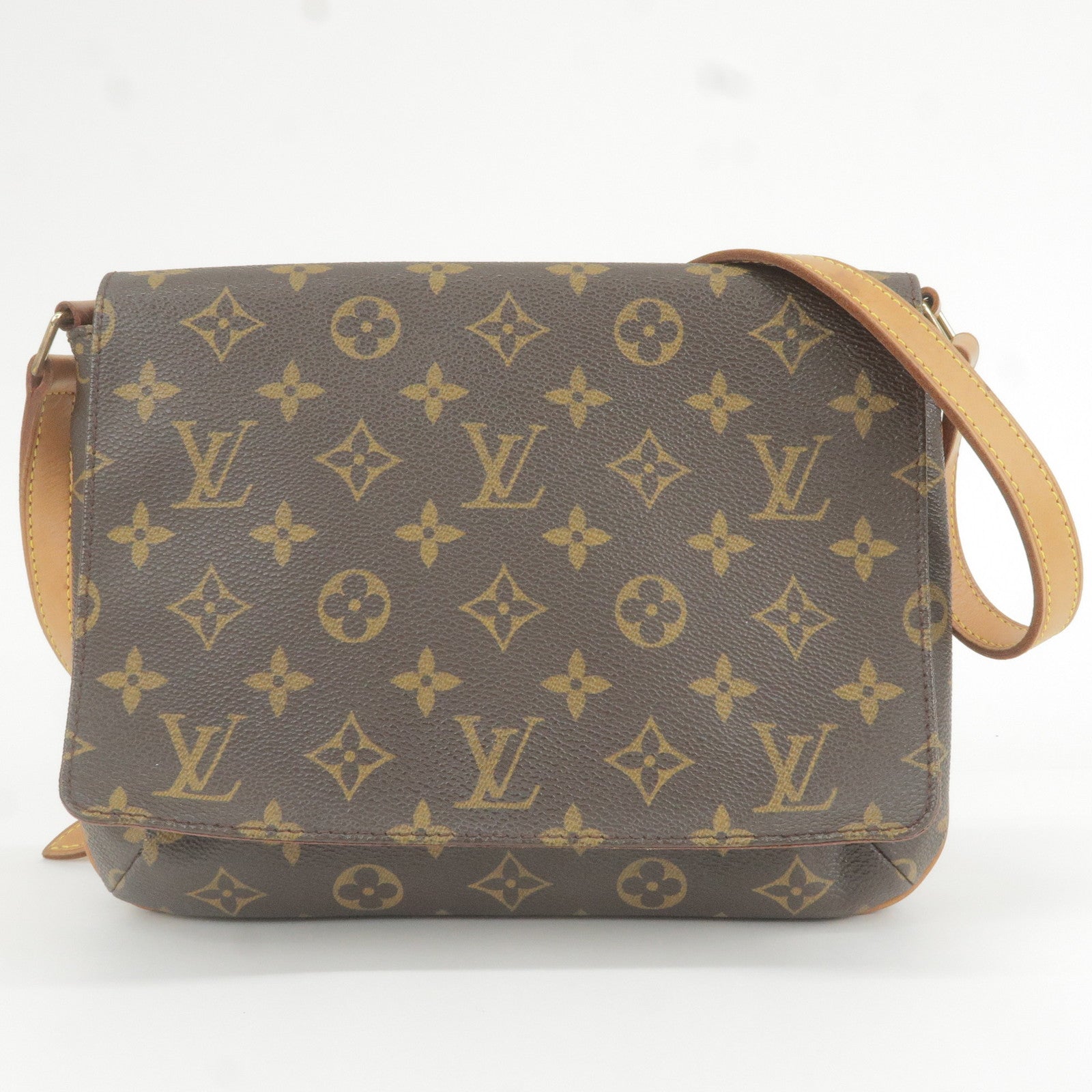 Vintage Louis Vuitton Monogram Printed Leather Small Shoulder Bag