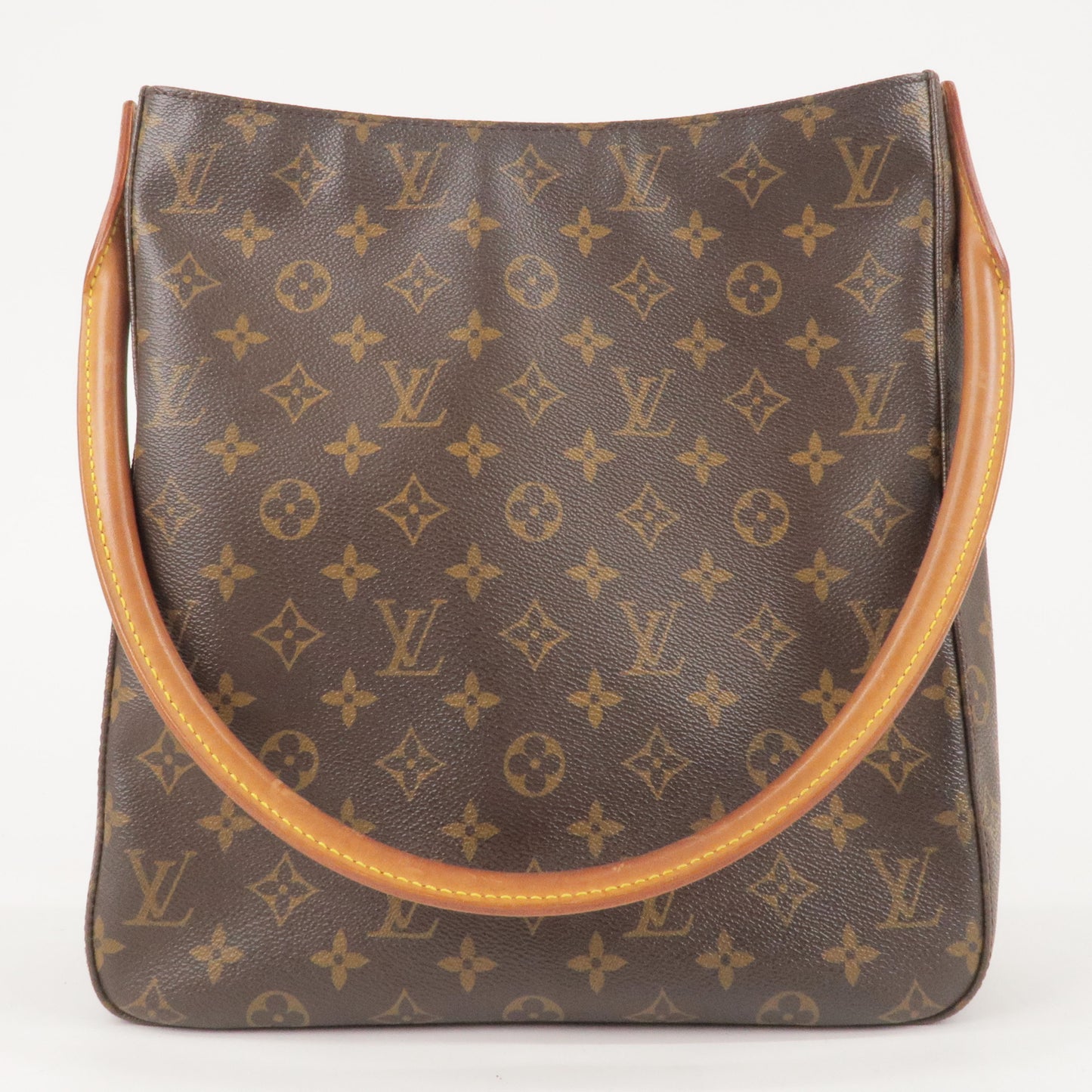 LOUIS VUITTON Used Shoulder Bag Monogram Canvas Looping GM