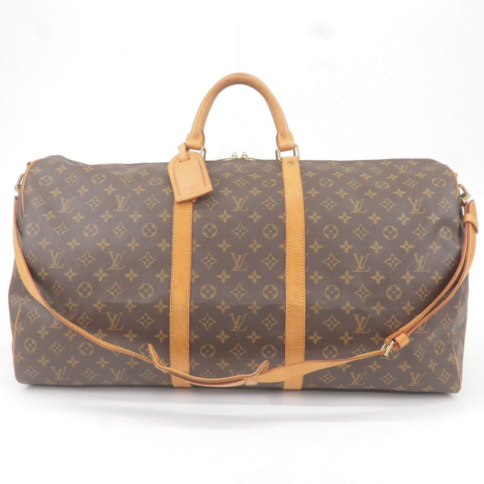 Authentic Vintage Louis Vuitton Monogram Brown Canvas Excentri Cite Handbag