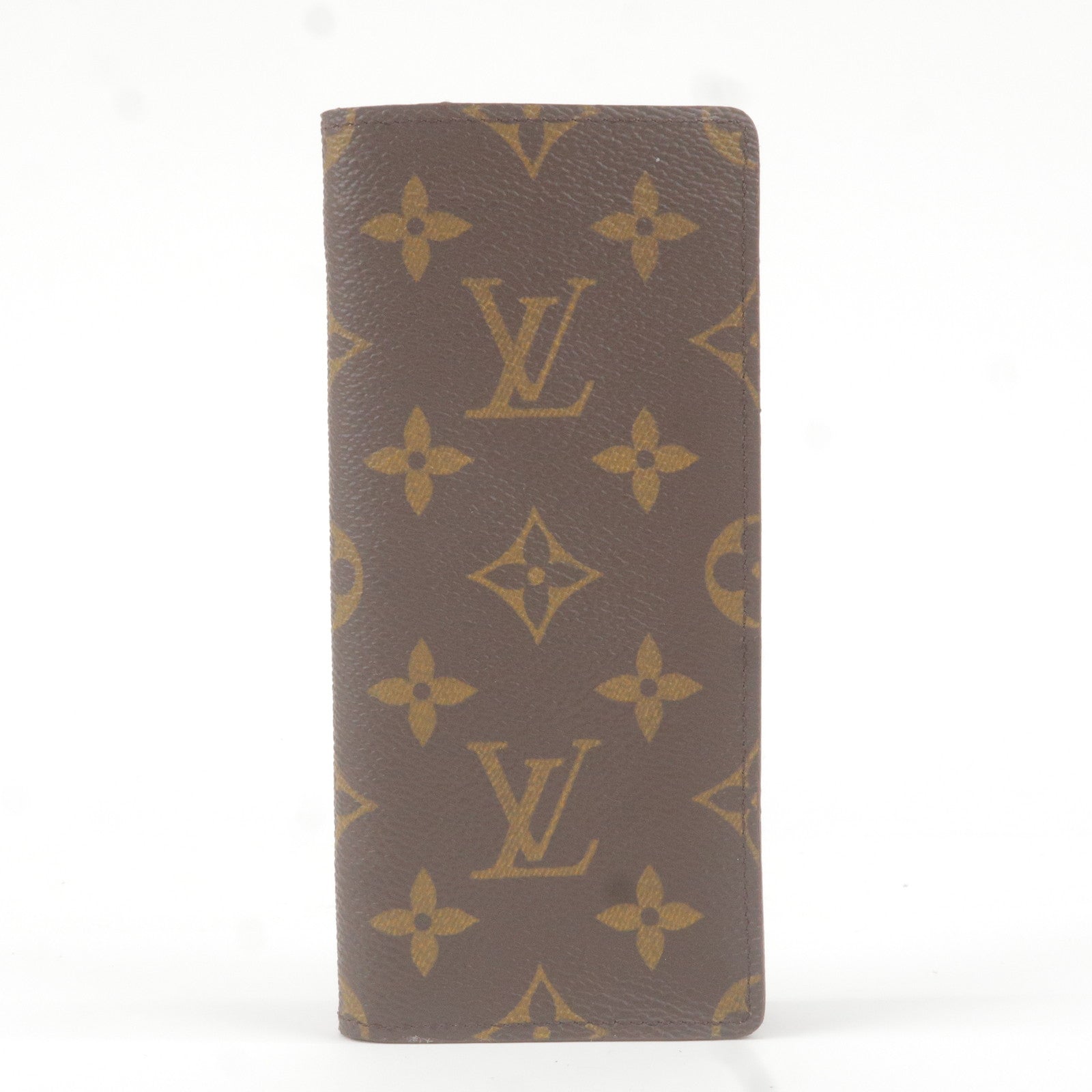 Louis Vuitton Monogram Etui Lunettes Glasses Case - Brown Travel