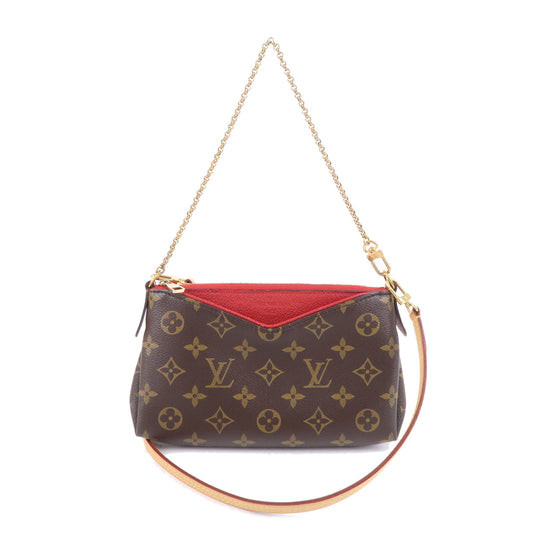 LOUIS VUITTON M52227 Epi Soufflot Hand Bag Red Leather Used