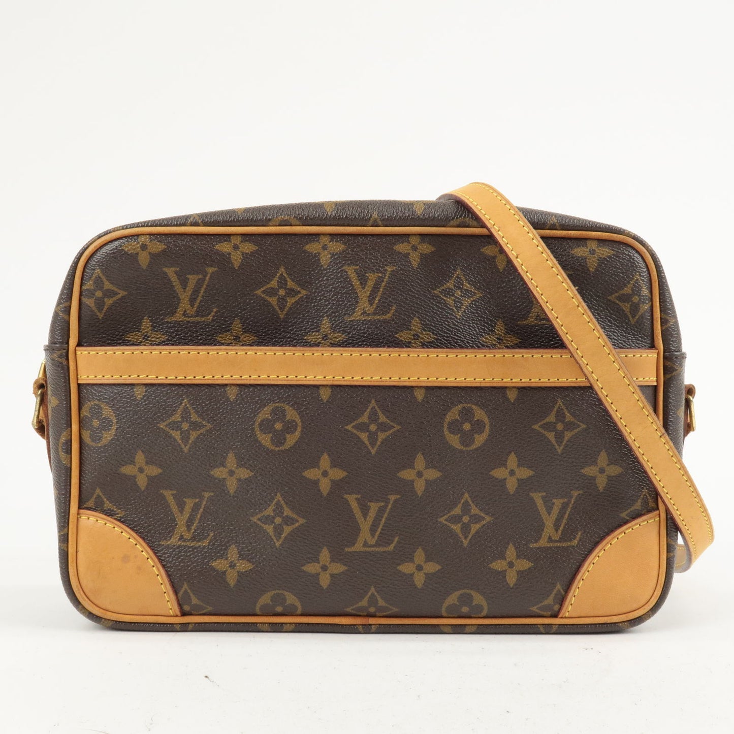 Authentic Louis Vuitton Monogram Trocadero 27 Shoulder Bag M51274