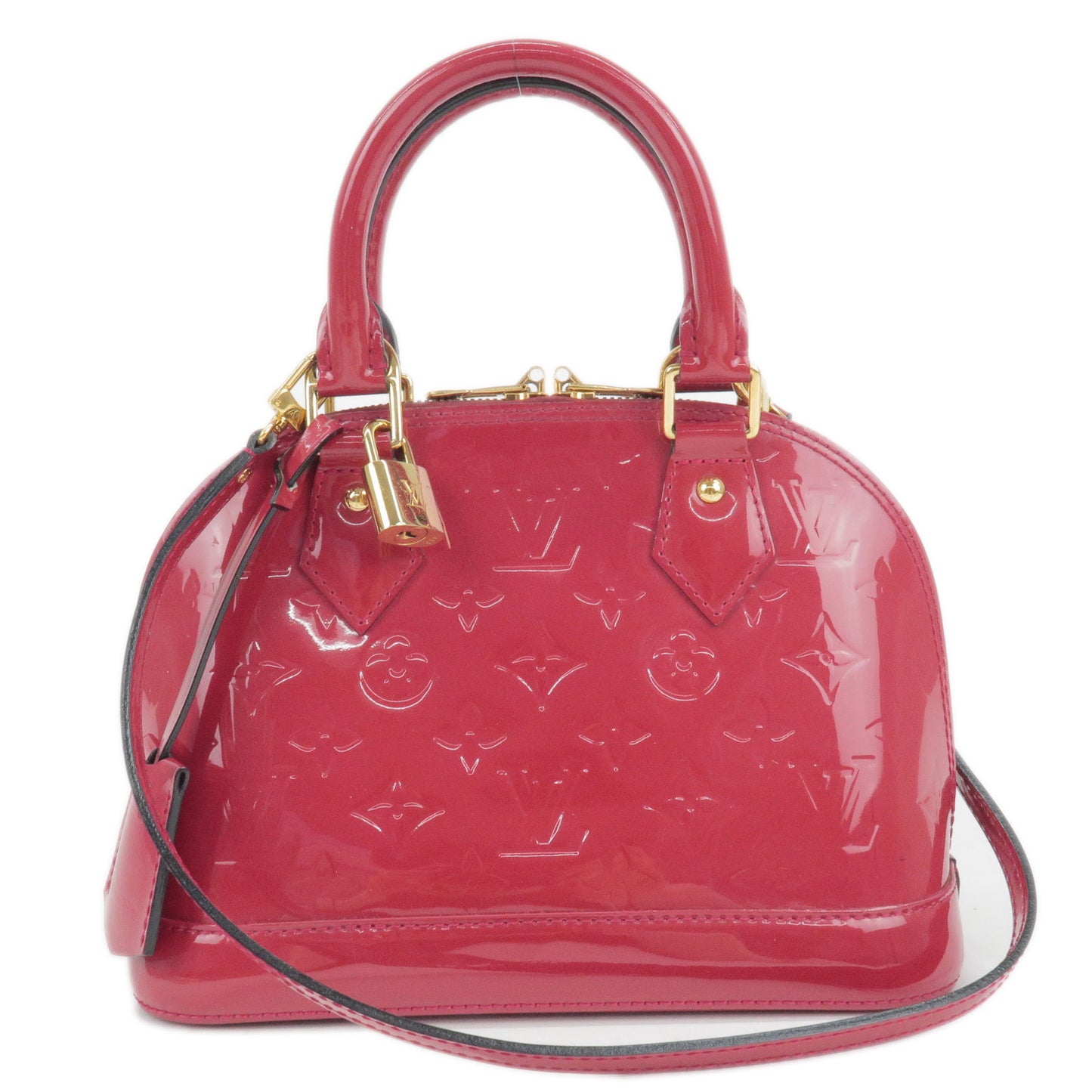 Louis Vuitton, Bags, New Louis Vuitton Vernis Pink Patent 2waybag