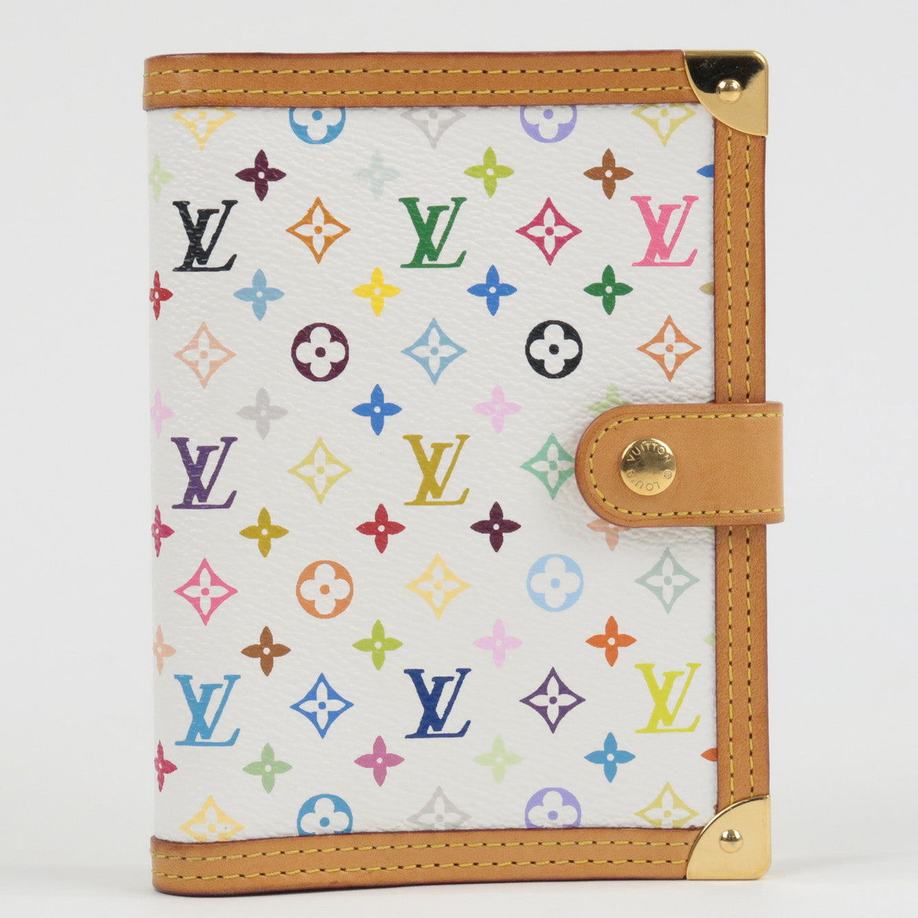 Louis Vuitton pre-owned agenda cover PM, Louis Vuitton LV Monogram White  Yellow Sneaker