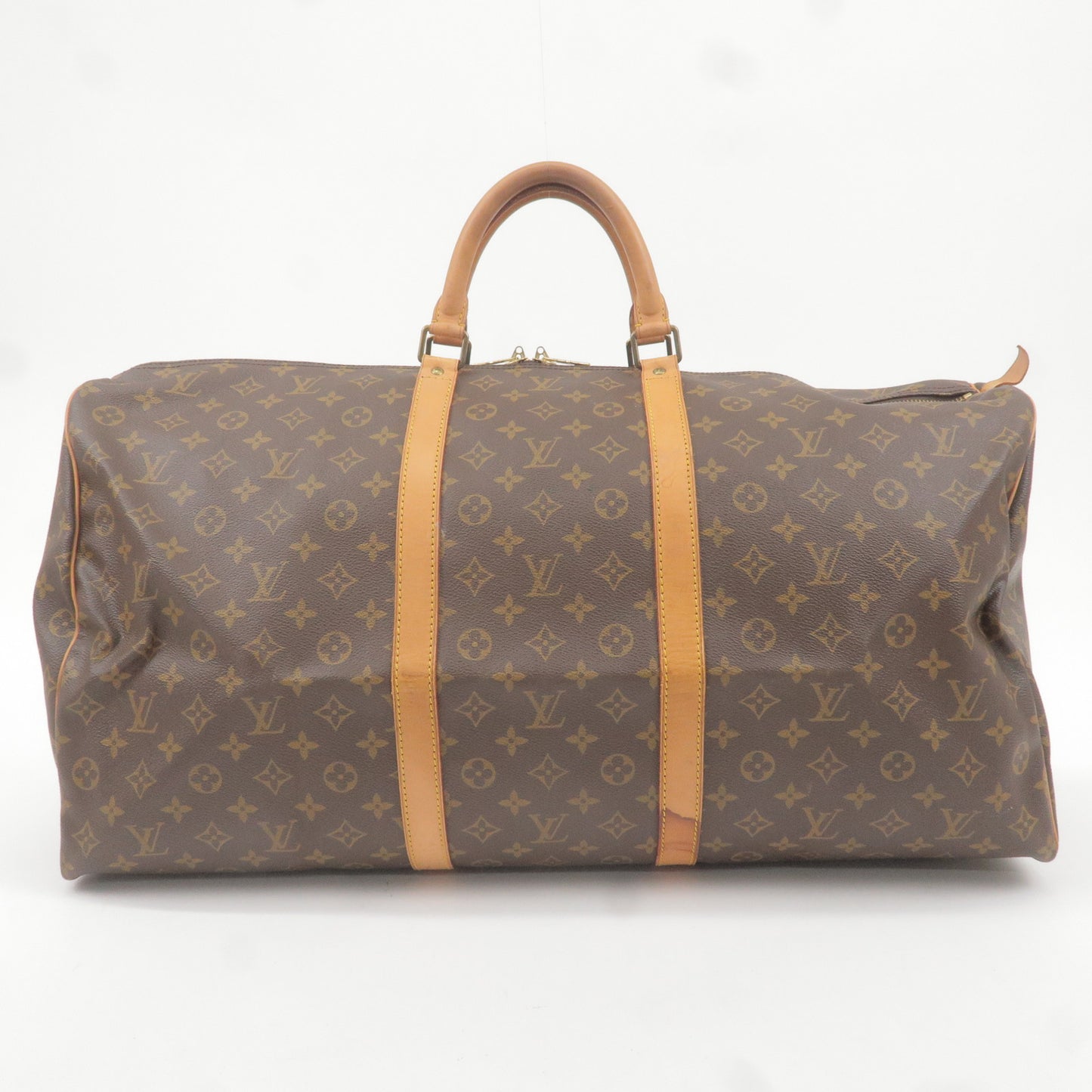 LOUIS VUITTON Boston bag M41422 Keepall 60 Monogram canvas Brown