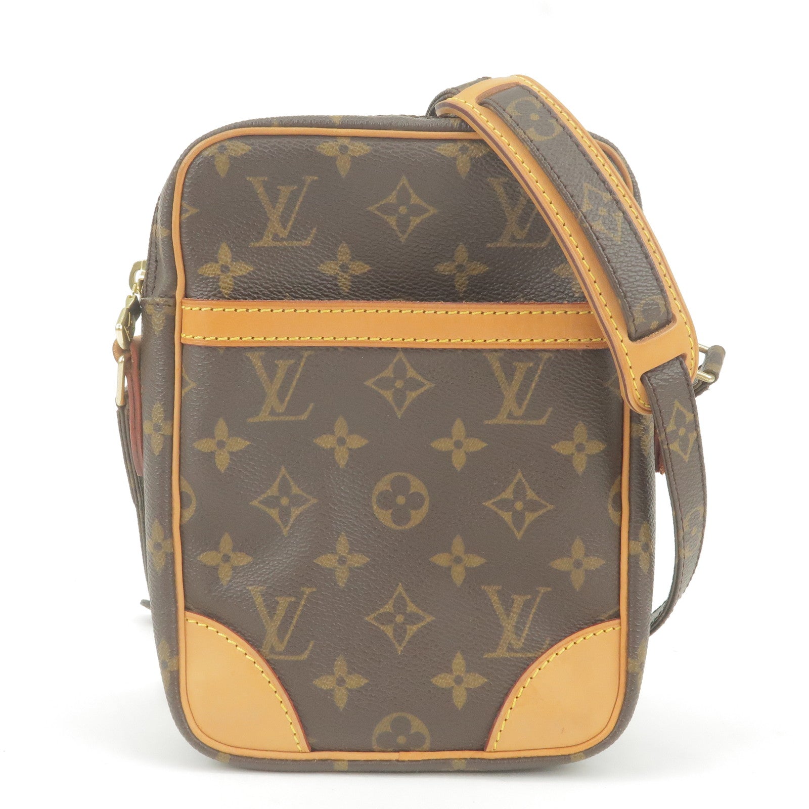 Louis Vuitton Monogram Danube Brown Crossbody Bag (Pre-Owned)