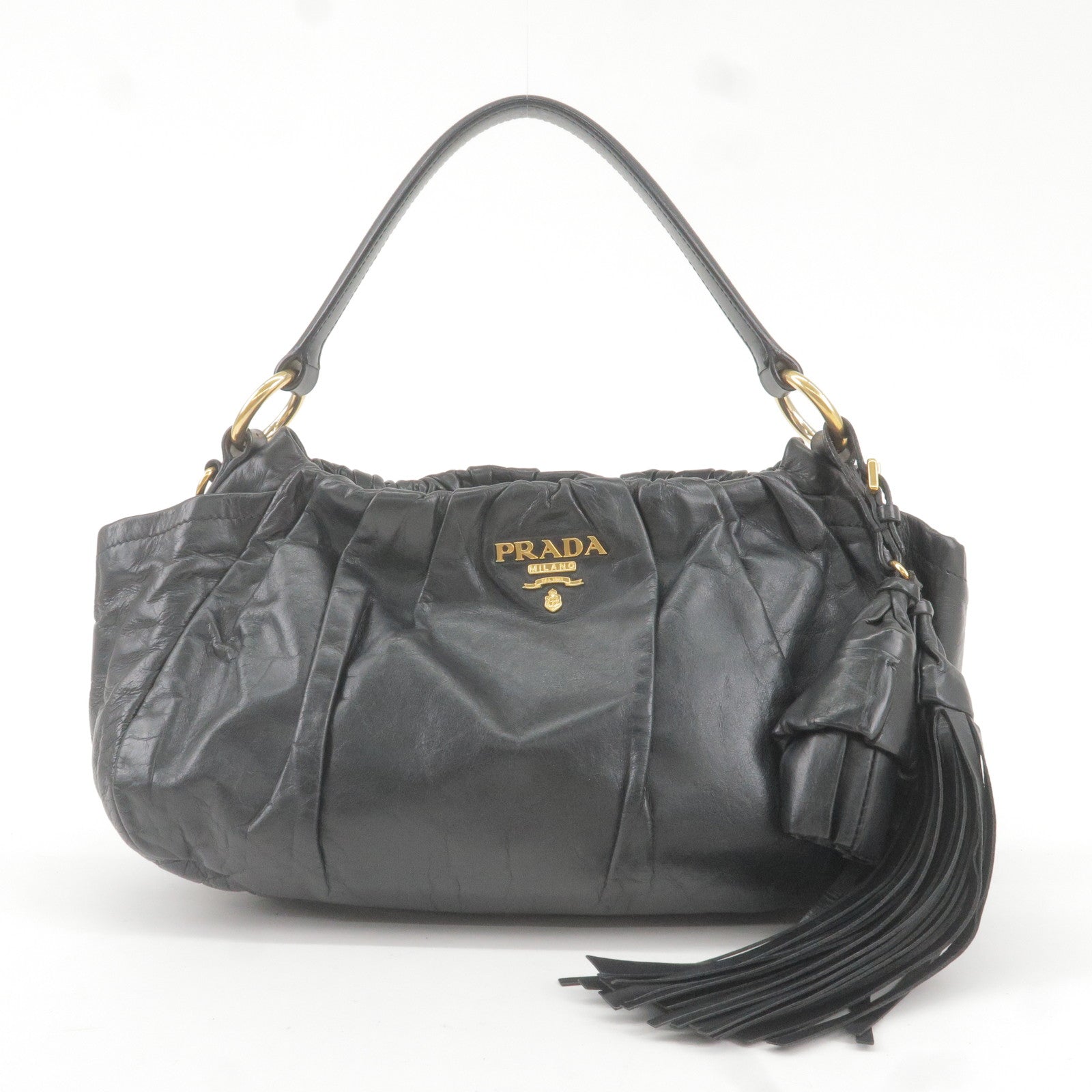 1999aw prada v314 wool shoulder bag-