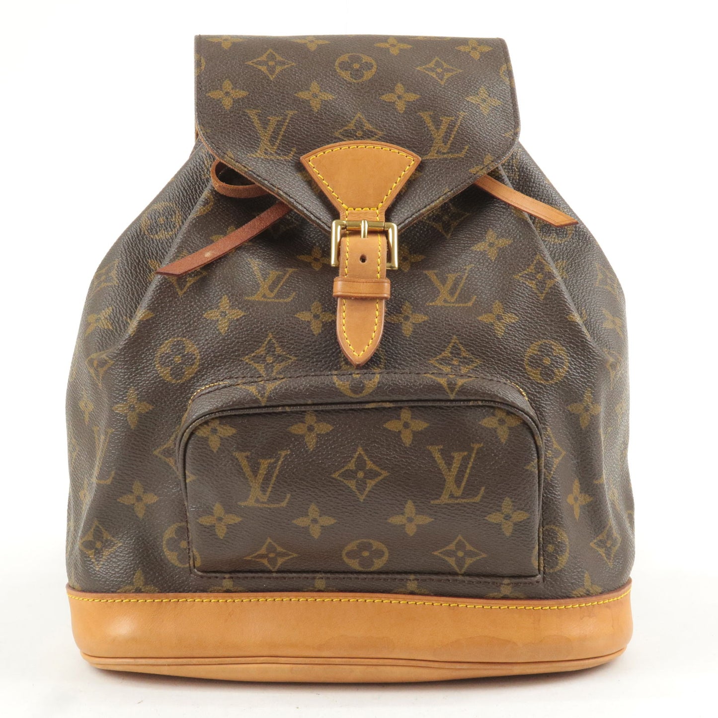 Louis Vuitton, Bags, Louis Vuitton Leather Montsours Mm Backpack