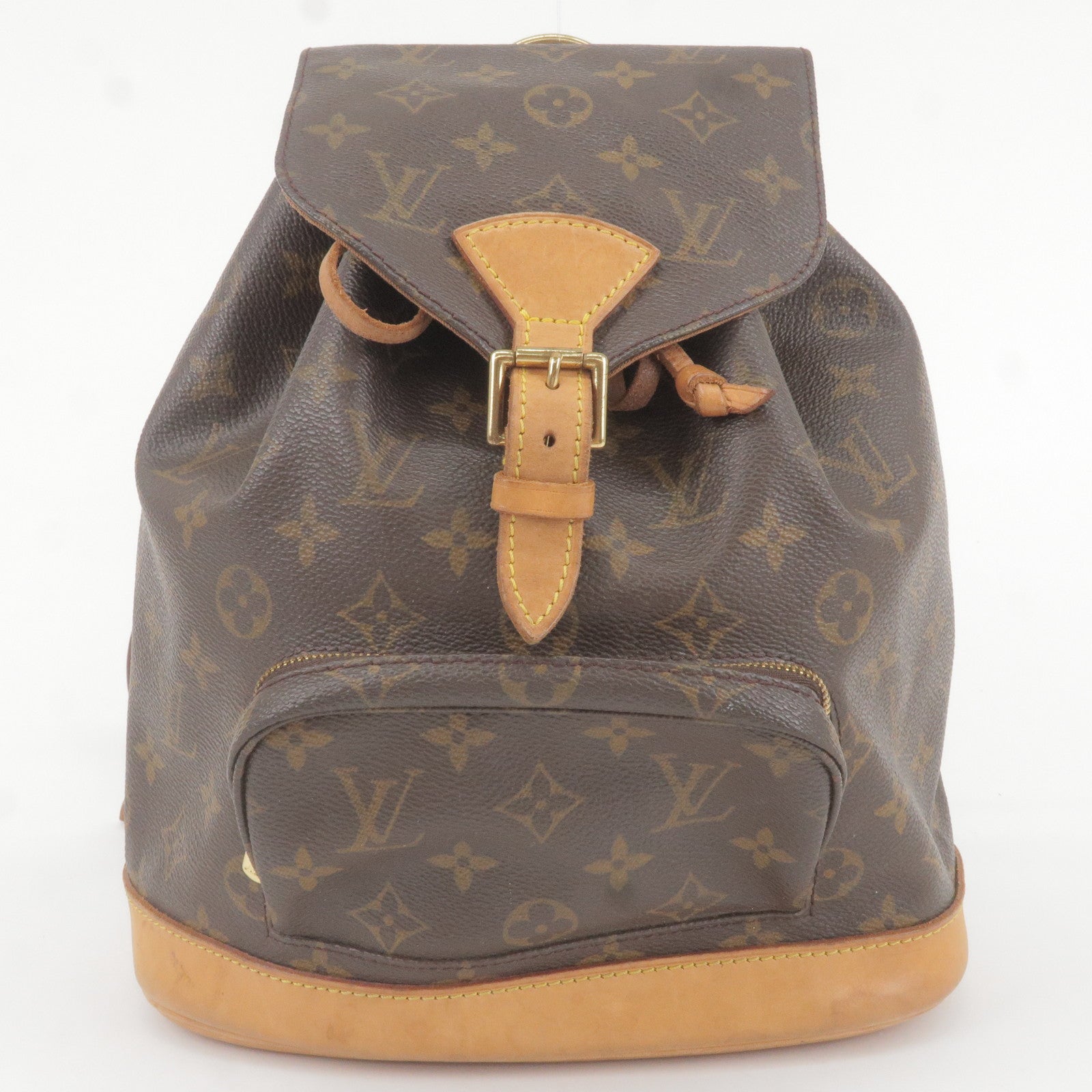 Louis Vuitton Montsouris Backpack Damier Ebene MM Brown - US