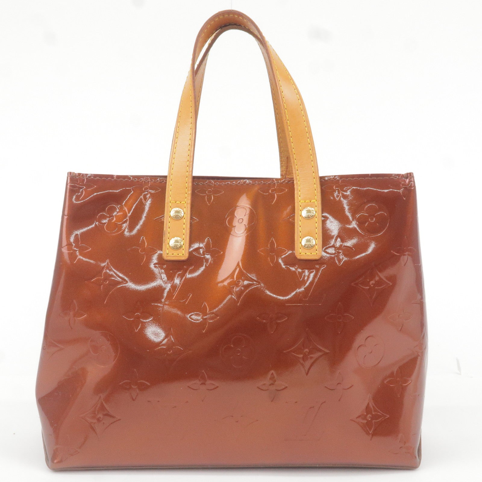 Louis Vuitton Malesherbes Brown Canvas Handbag (Pre-Owned)