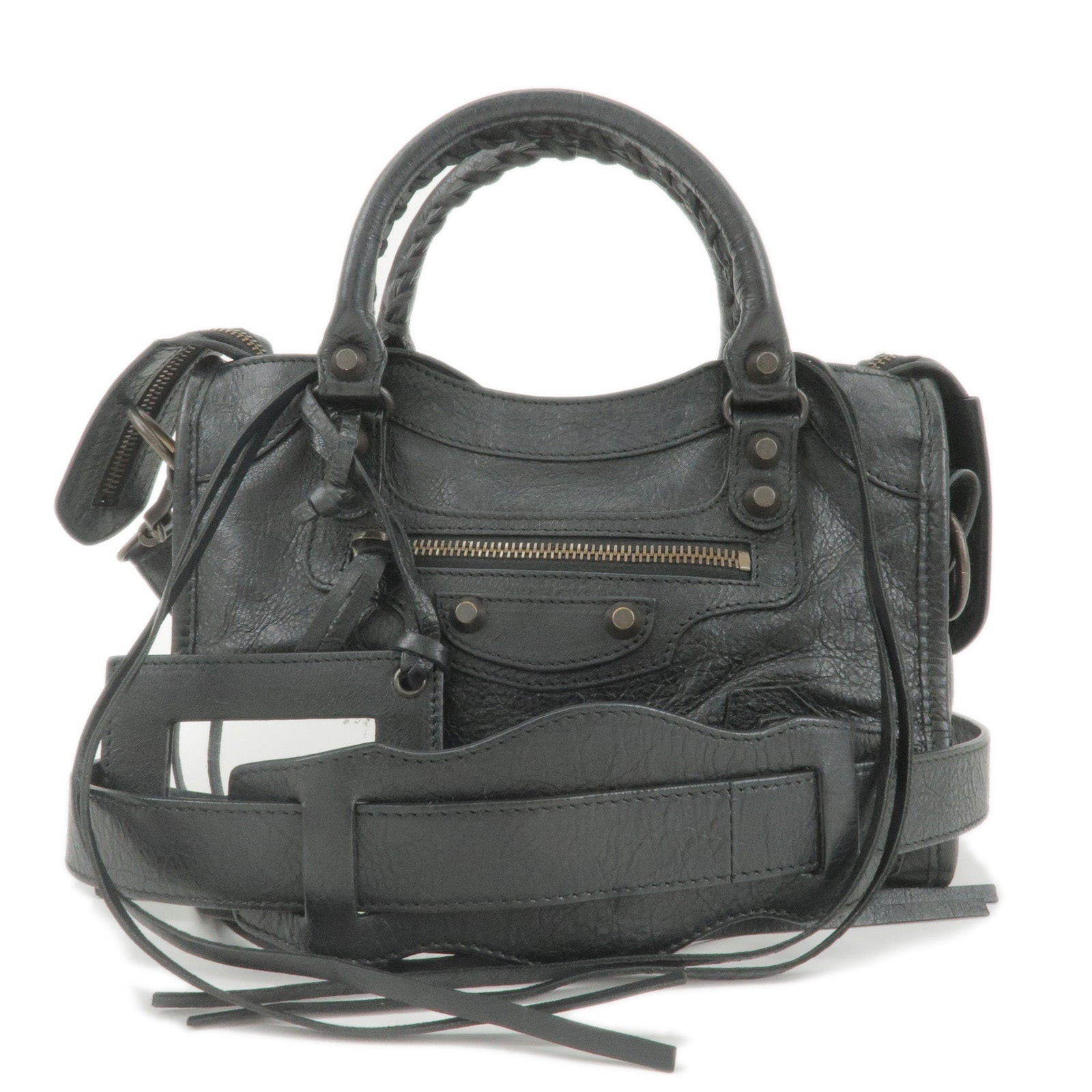 owned Fourre Toute bag - AMI - 2Way - Classic - Fila Μemory Print 3 Kid's Shoes with a Free Backpack - City - Leather - Mini - BALENCIAGA - Bag AMI - 300295 Pre - Black