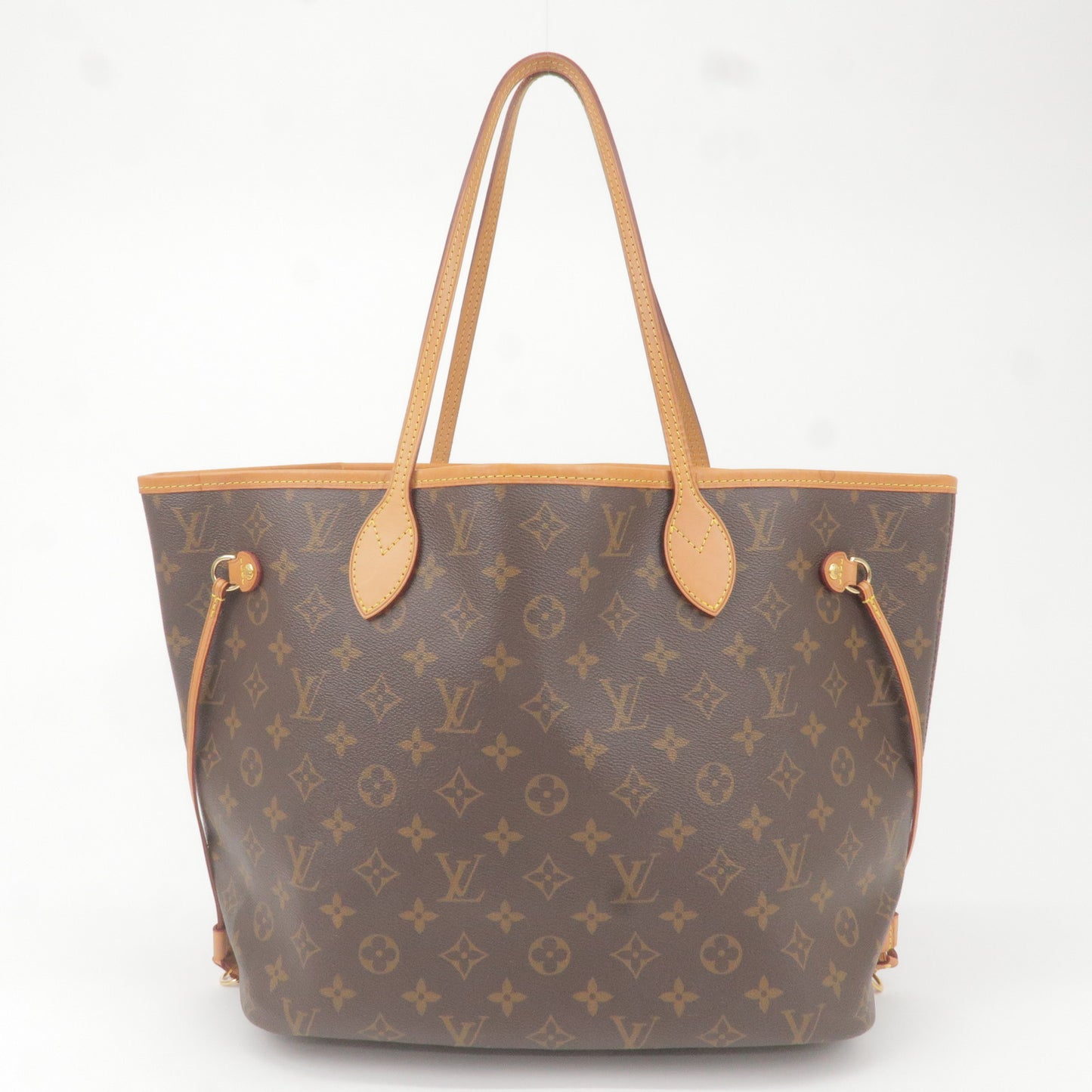 Authentic Louis Vuitton Monogram Neverfull MM w/ Beige Interior Tote Bag  M40995