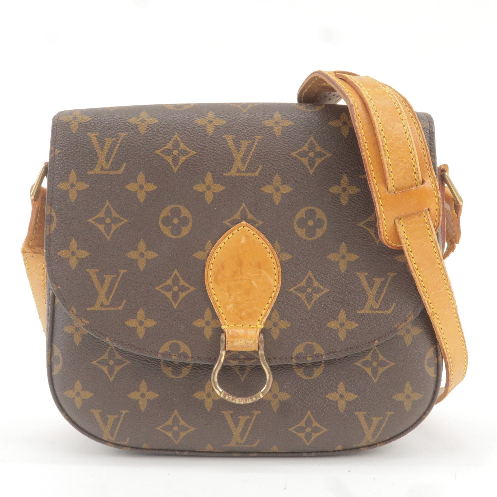 Louis Vuitton Rift White Canvas Shoulder Bag (Pre-Owned)