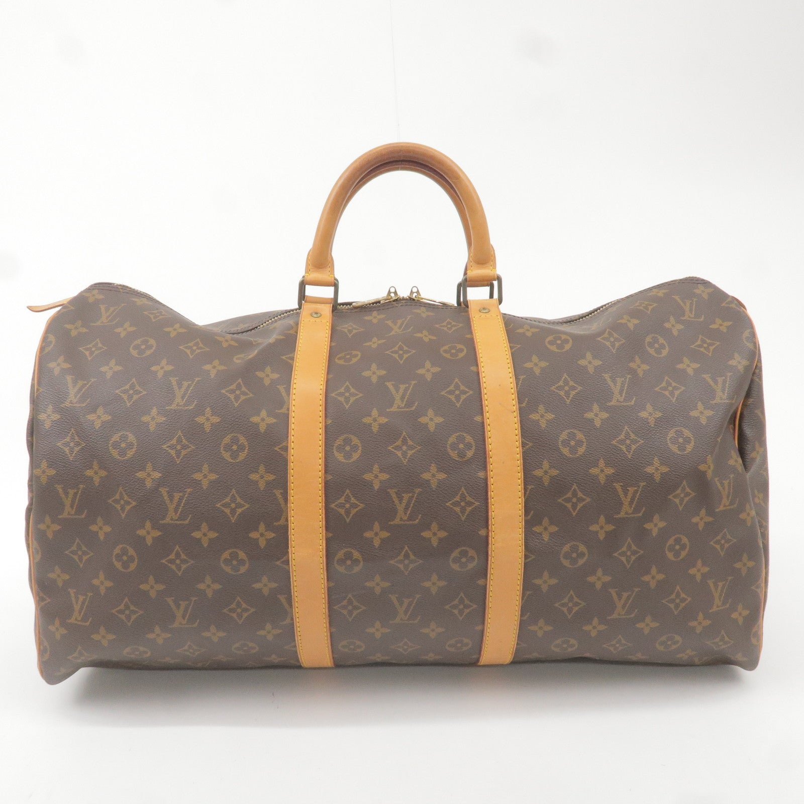 Louis Vuitton Monogram Keepall 55 M41424 Bag Boston Bag Free Shipping [Used]