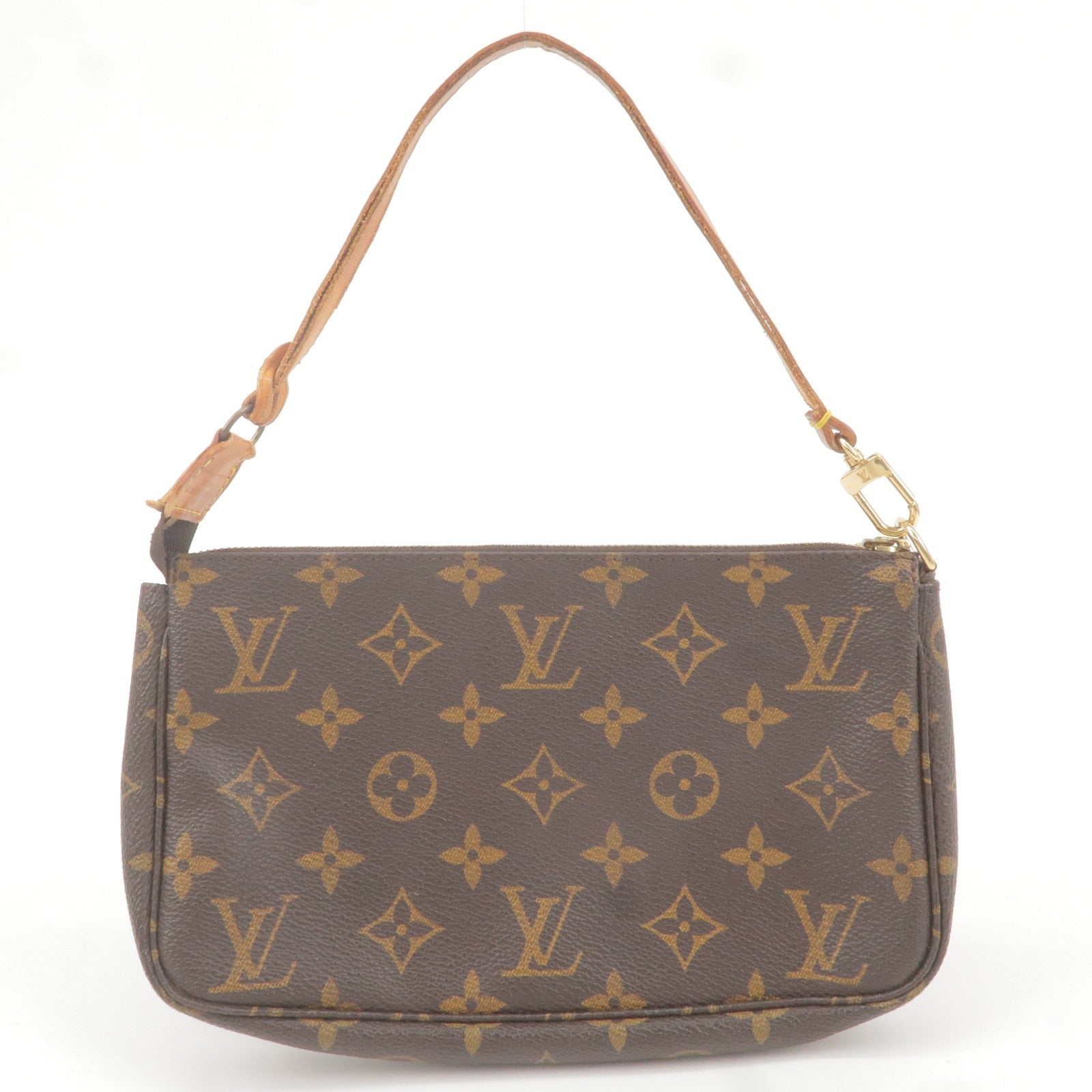 Louis Vuitton Chain Foulard Bag Charm, Brown, One Size