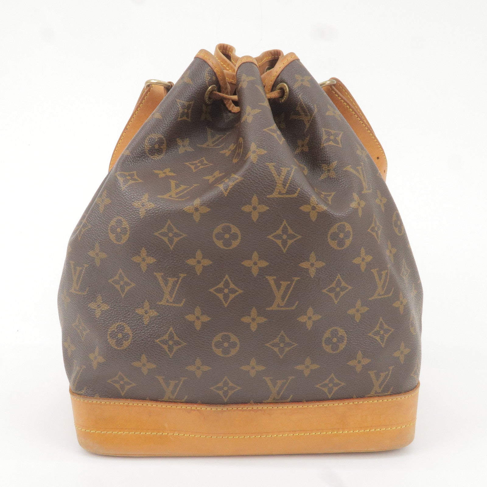 Louis Vuitton Noe GM Shoulder Bag Bucket Tote Monogram Leather Brown France