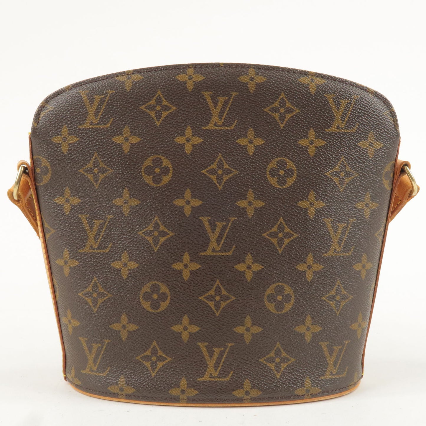 Authentic Louis Vuitton Monogram Drouot Cross Body Shoulder Bag M51290 Used  F/S