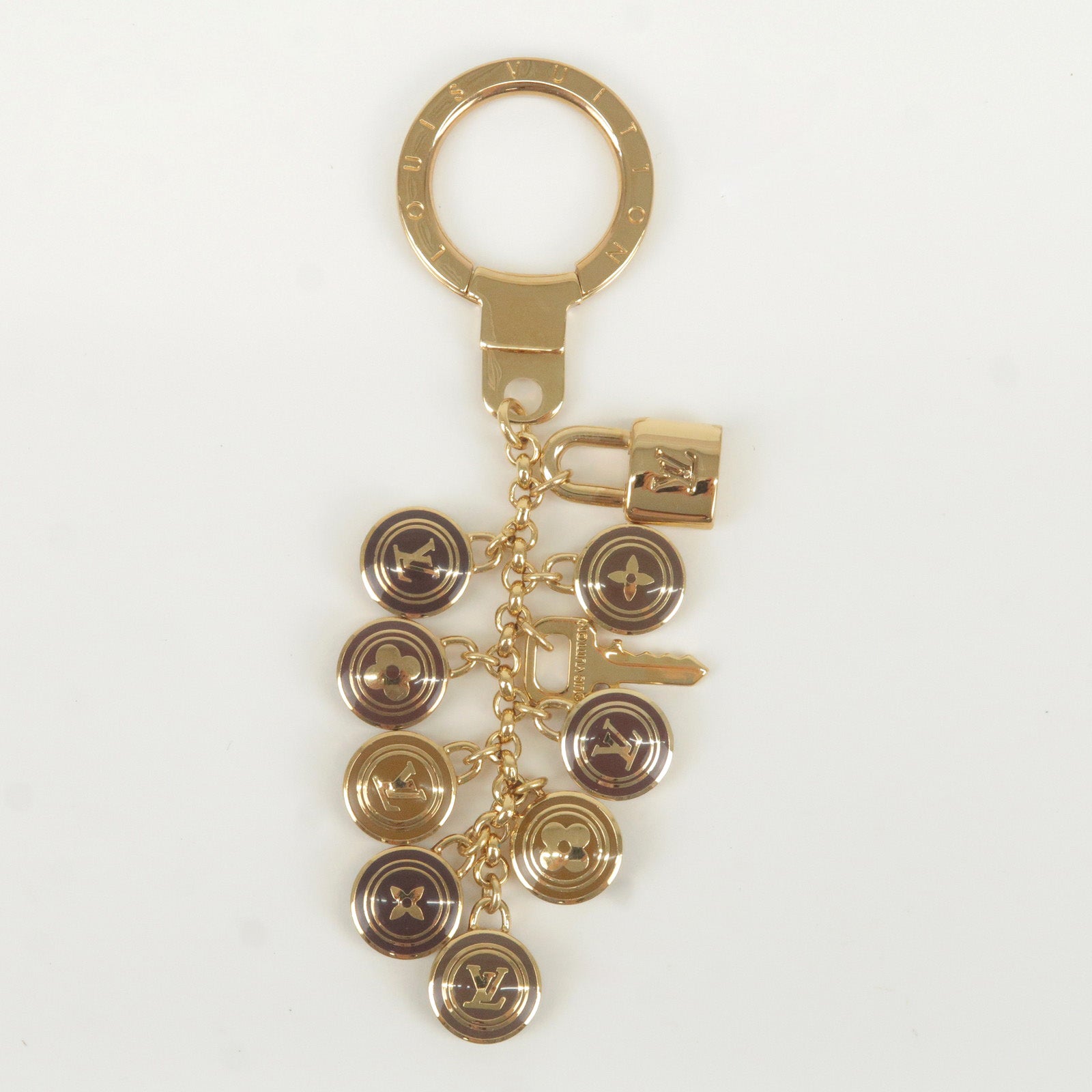 Louis Vuitton Vivienne Charm Bracelet - Brown, Brass Charm