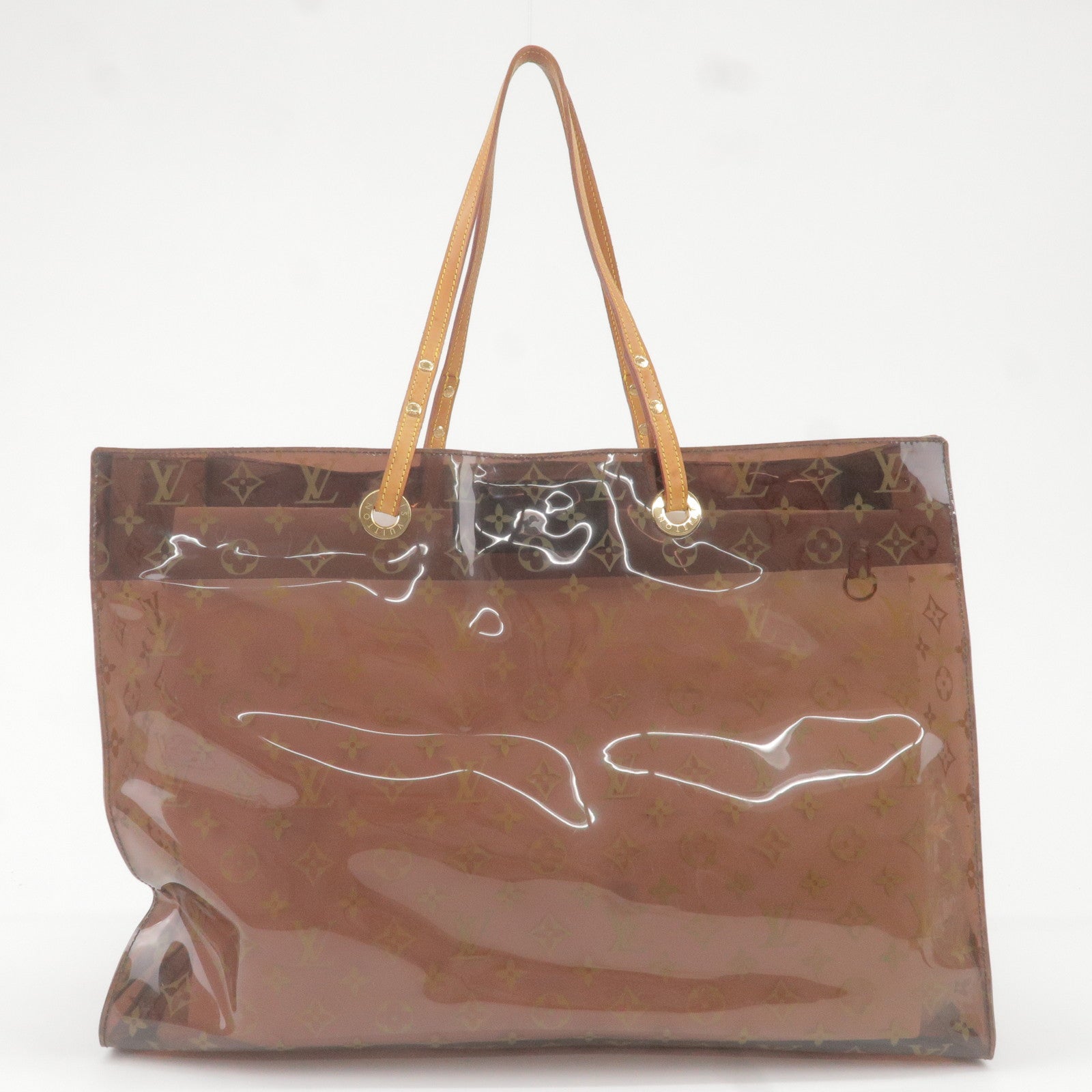 Louis Vuitton 2003 pre-owned Monogram Vinyl Cabas Ambre PM Tote Bag -  Farfetch