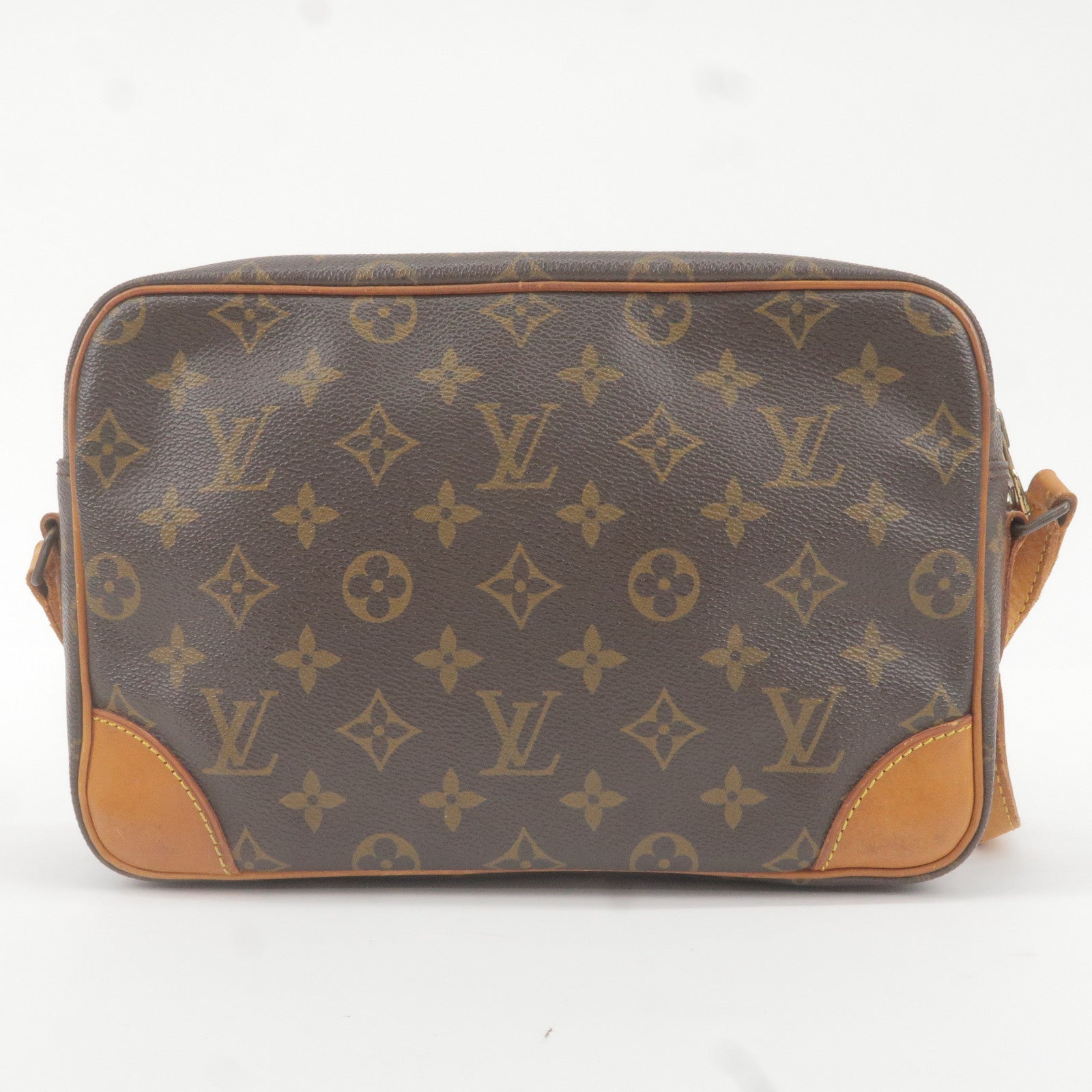 LOUIS VUITTON Turenne PM 2Way Hand Bag Monogram Leather Brown