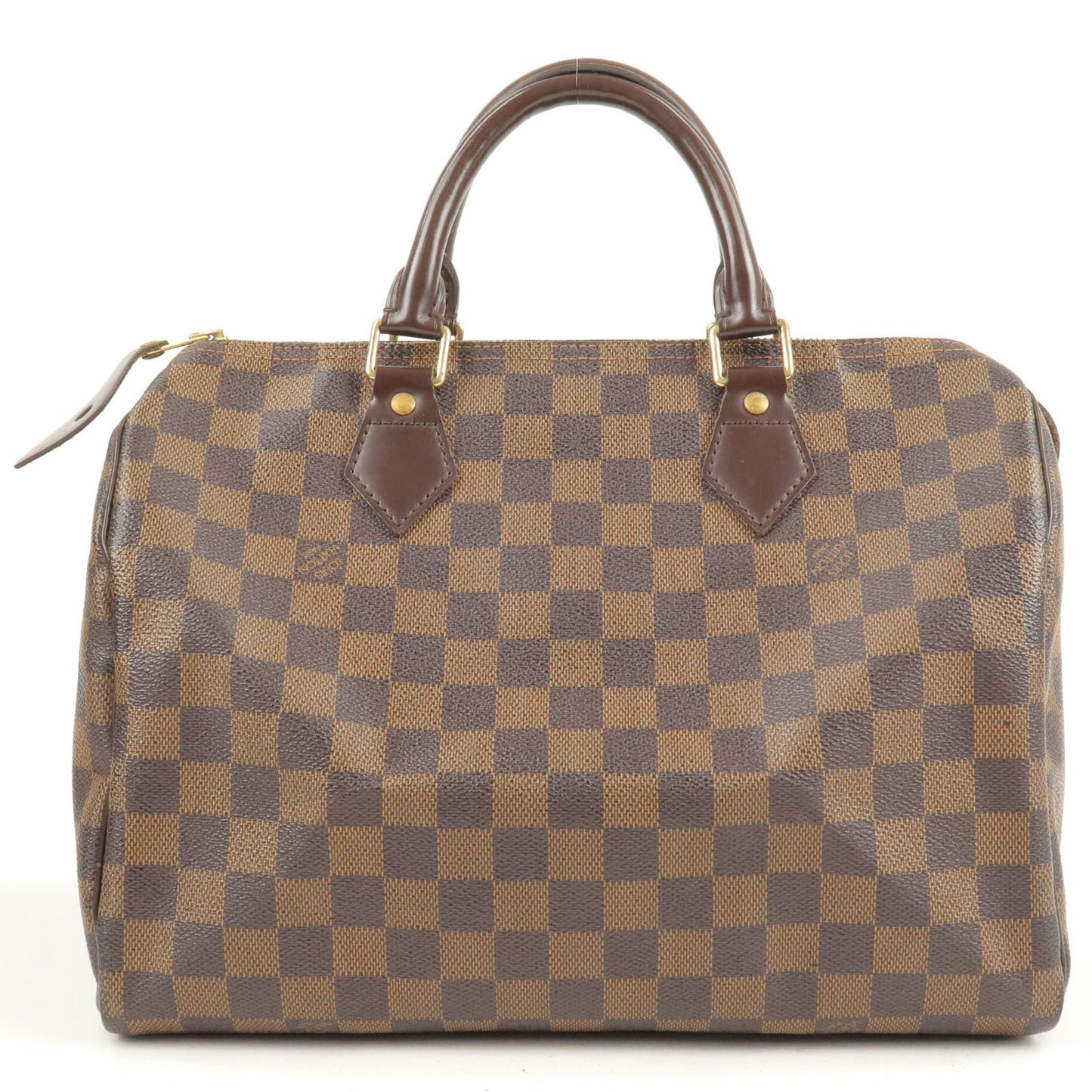 Louis Vuitton Damier Ebene Speedy 30 Boston Bag